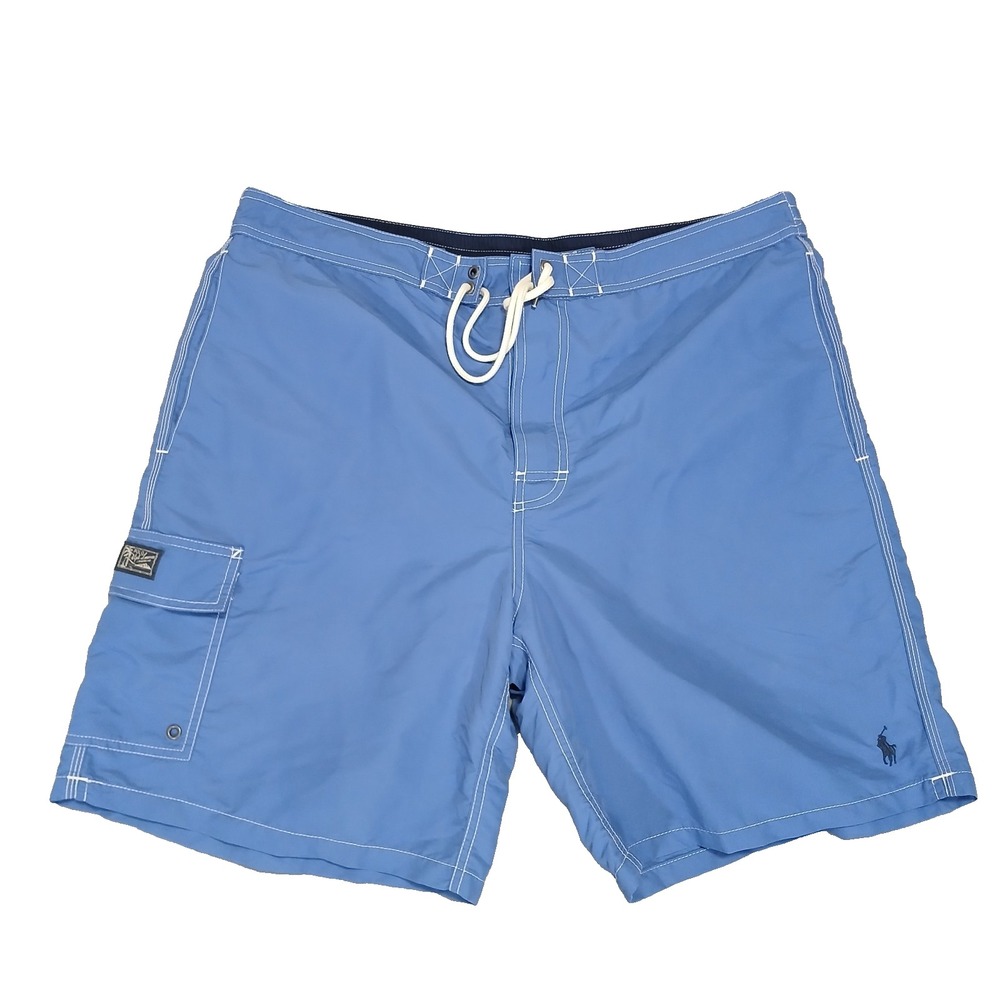 Polo‎ Ralph Lauren Shorts Mens XL Board Swimwear Lightweight Swim Blue